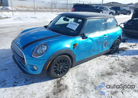 2015 Mini Hardtop Cooper z USA, uszkodzony, nr VIN WMWXM5C52F3A58108